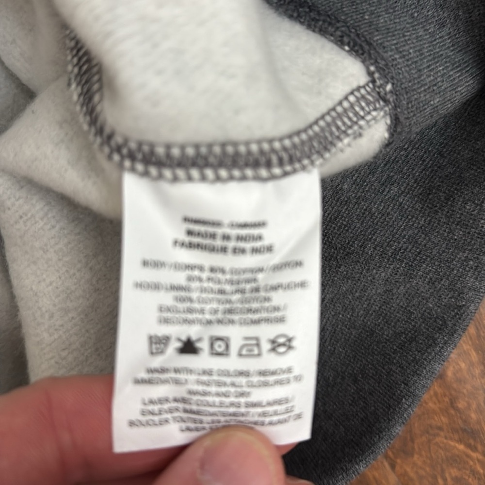 Nike Multi Sport Charcoal Full-Zip Hoodie Size XXL - Picture 11 of 17